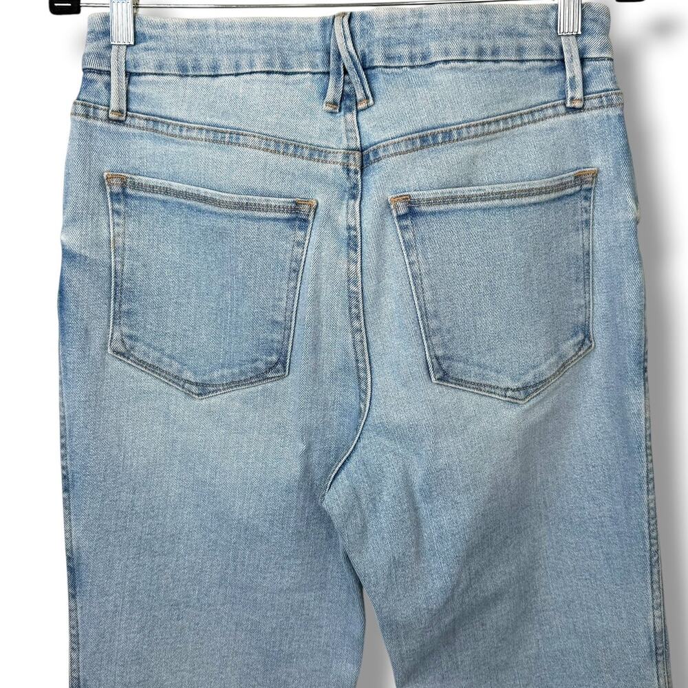 Good American Good Curve High Rise Vintage Inspired Straight Leg Jeans Size 8/29 - Picture 5 of 7